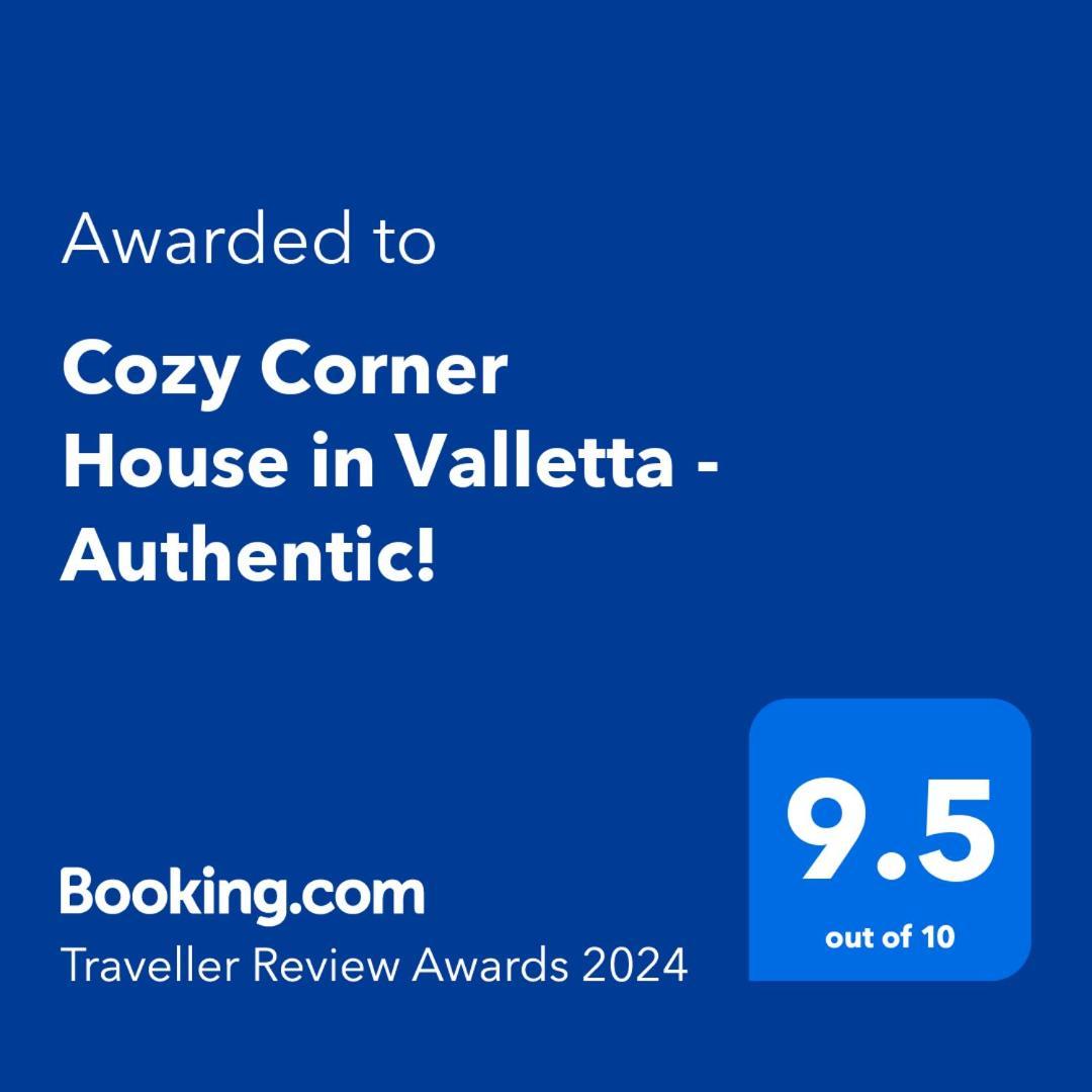 Cozy Corner House In Valletta - Authentic! Bagian luar foto