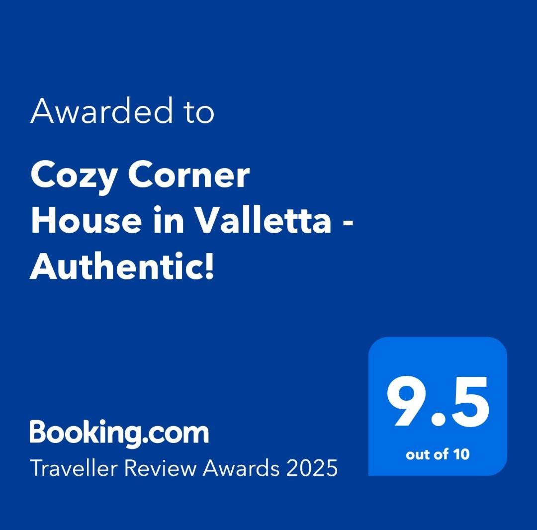 Cozy Corner House In Valletta - Authentic! Bagian luar foto
